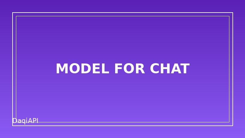 Choose a Model for Your Chat App