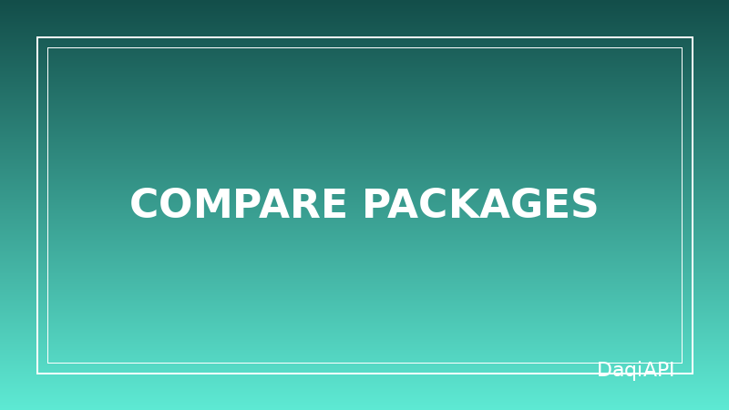 Compare Token Packages