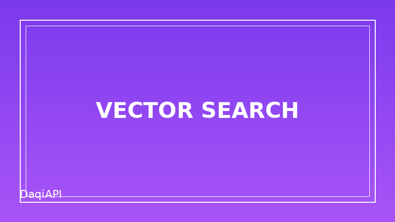 Embeddings and Vector Search
