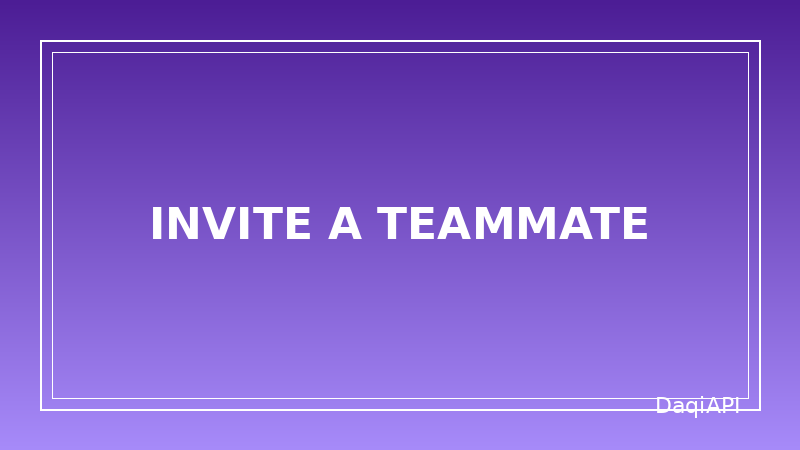 Invite a Teammate to Your Workspace