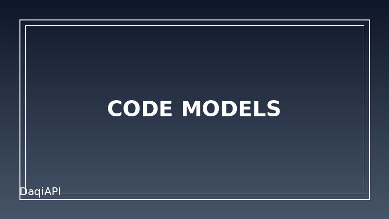 Best Models for Code Generation