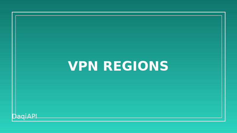 New VPN Regions Now Available