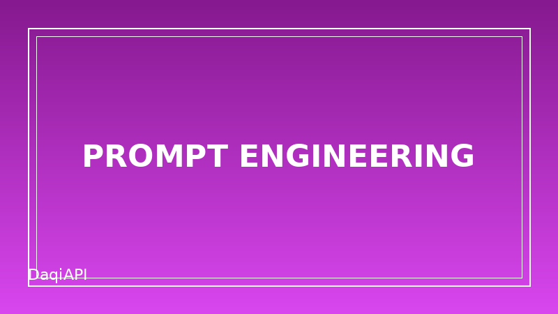 Prompt Engineering Essentials